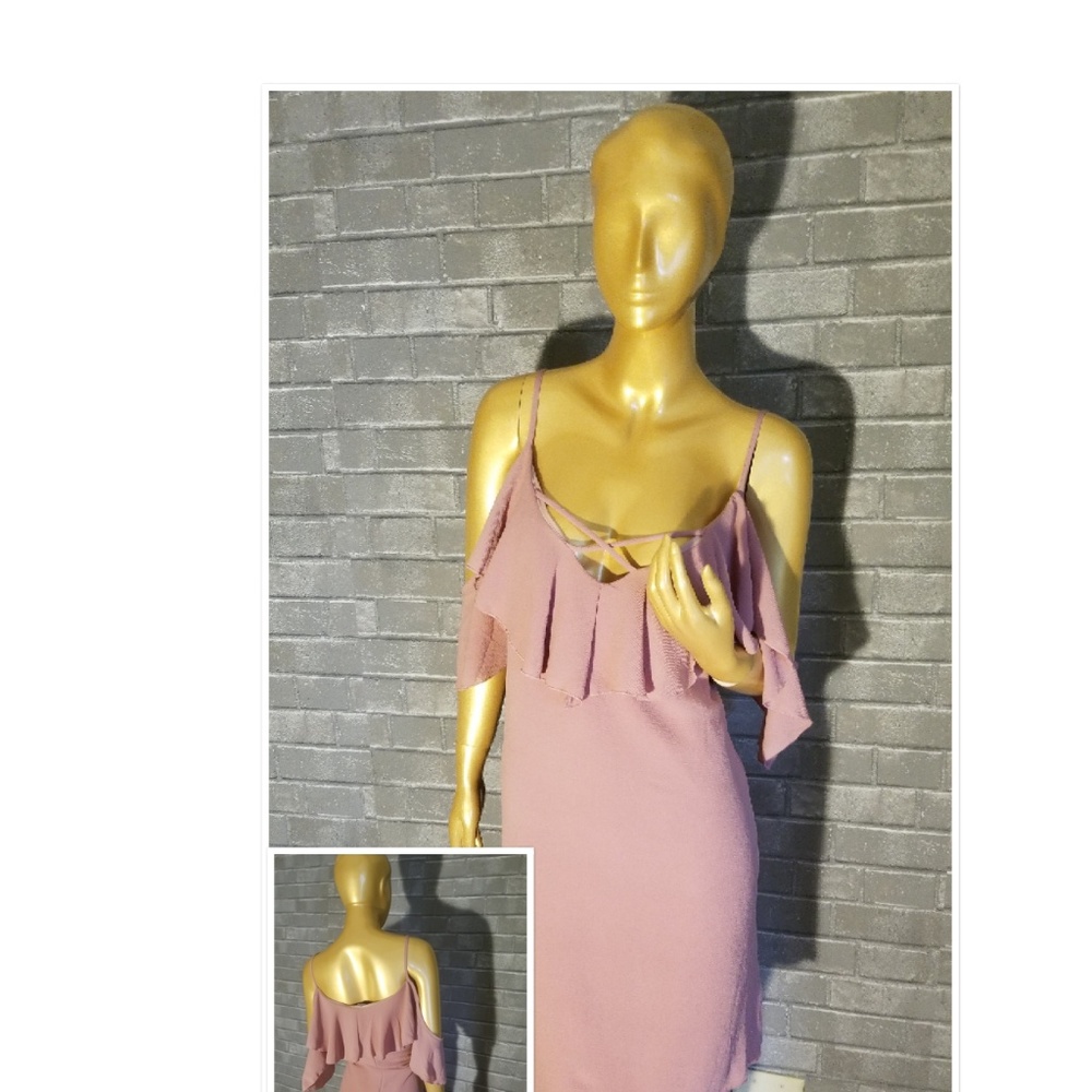 Plus size pink Charlotte Russe Dress